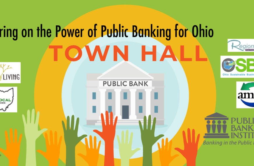 public banking town hall